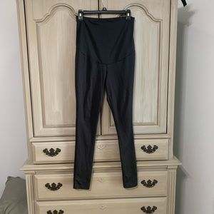 Isabel Maternity Black Leggings Size Small